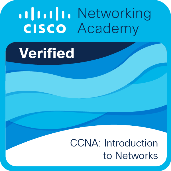 Cisco Networking Academy Zertifikat: CCNA Introduction to Networks